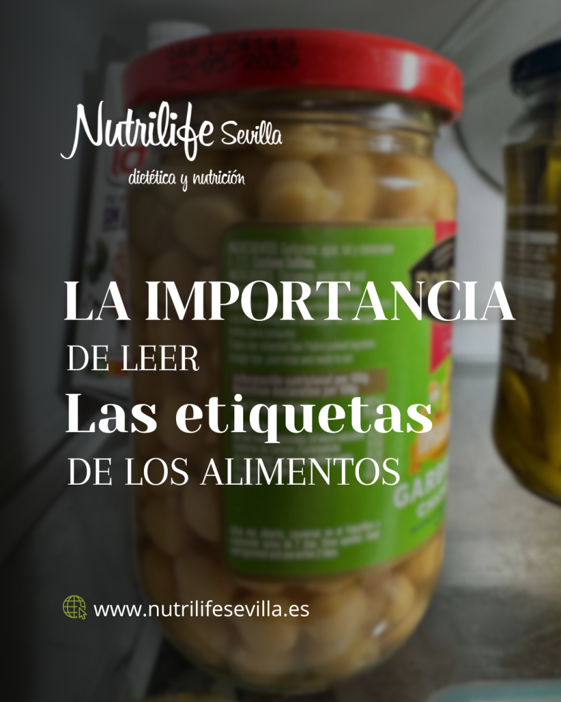 La importancia de leer las etiquetas de los alimentos